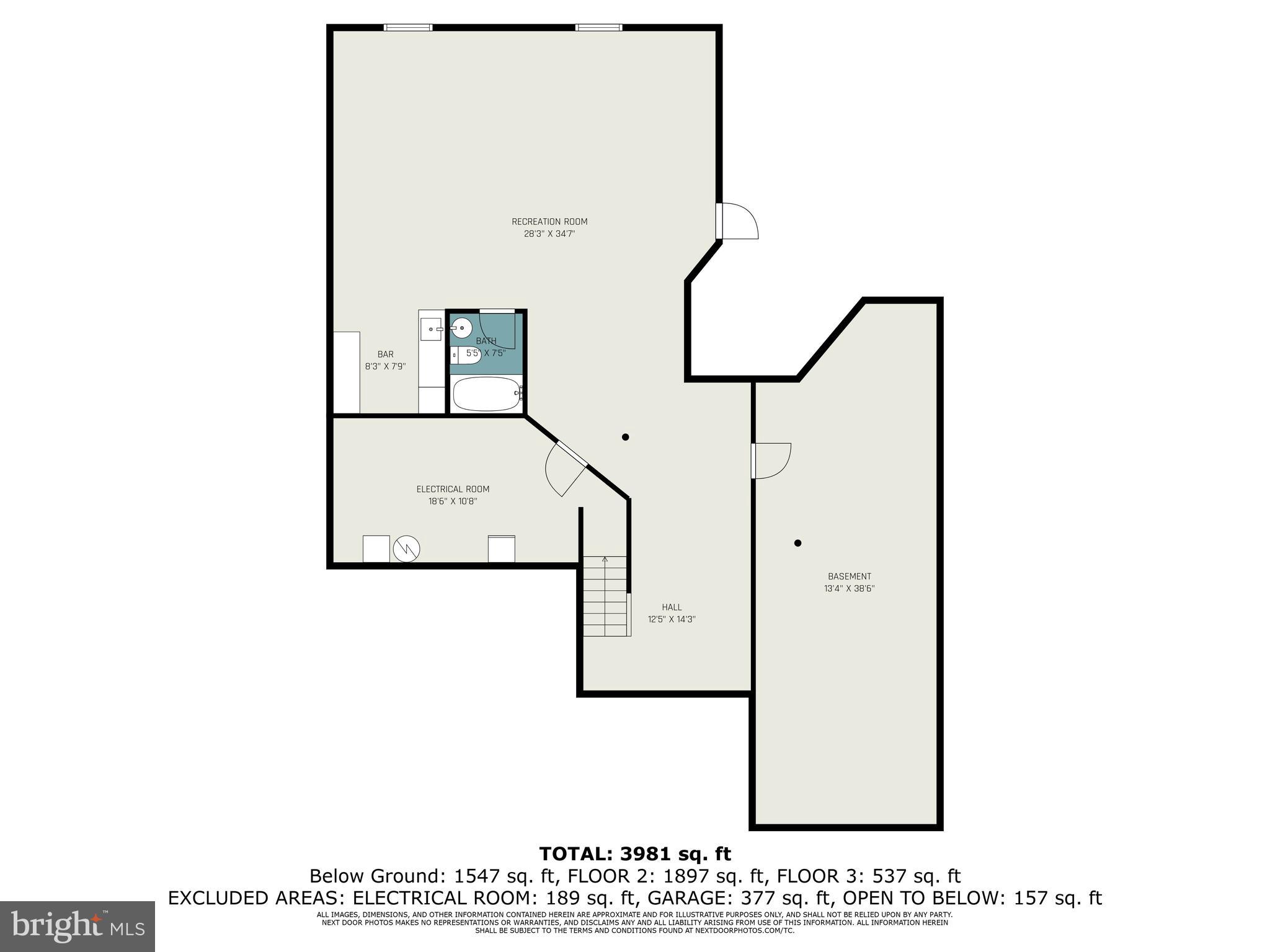 13428 Fieldstone Way Gainesville, VA 20155 - Photo 43 of 46 a picture of a floor plan