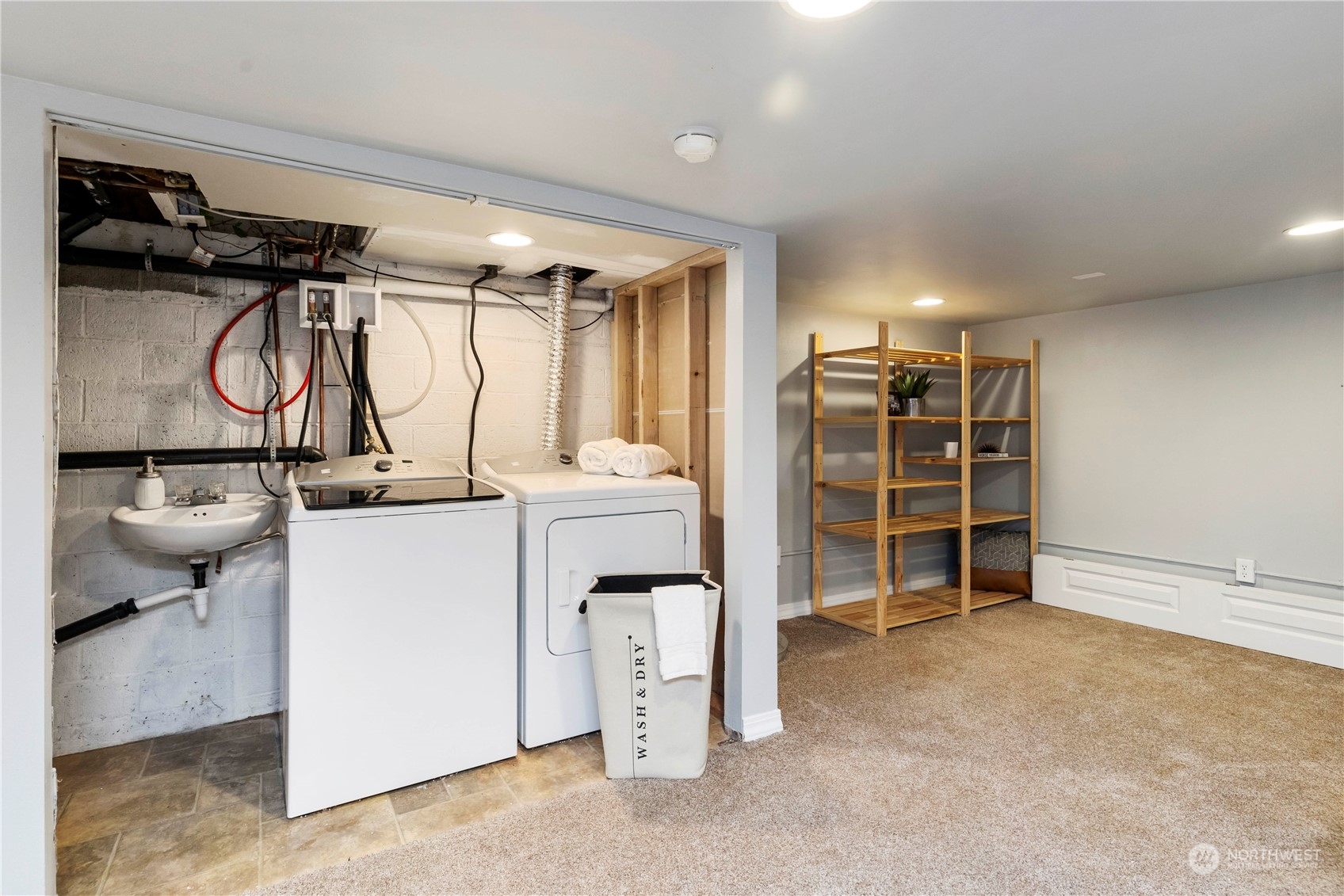 313 Earlington Avenue Southwest Renton, WA 98057 - Photo 24 of 35 a view of a storage & utility room
