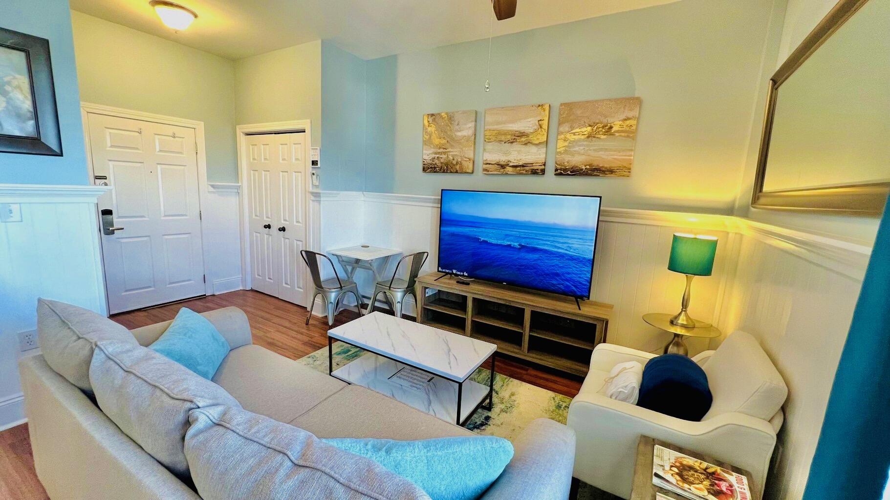 10343 East County Highway 30A, Unit B376 (BUILDING G) Inlet Beach, FL 32413 - Photo 3 of 20 a living room with furniture and a rug