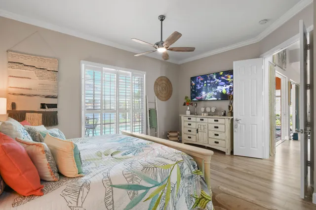 a view of a chairs and table in a patio