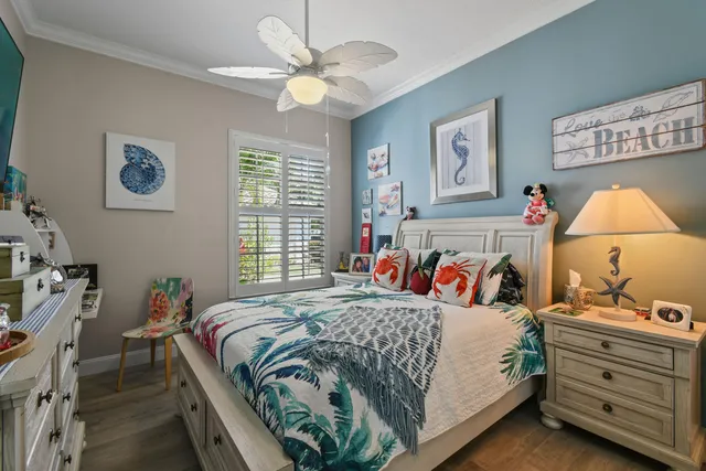 an aerial view of a house with a lake view