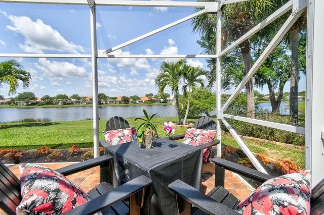 an aerial view of a city with mountains
