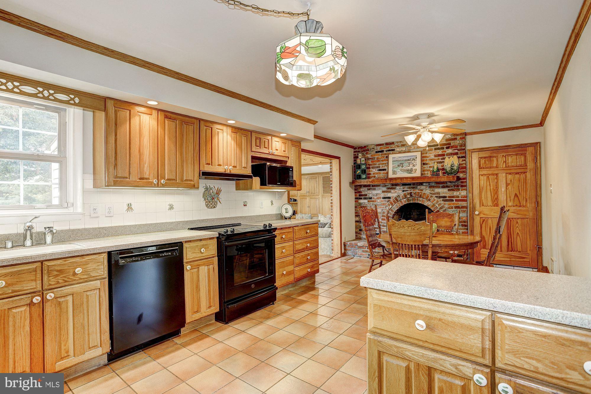 3638 Sharp Road Glenwood, MD 21738 - Photo 9 of 45 Kitchen w| Wood Burning Fireplace