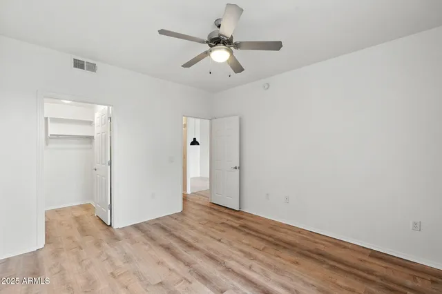 wooden floor in an empty room