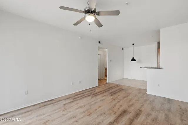 wooden floor in an empty room