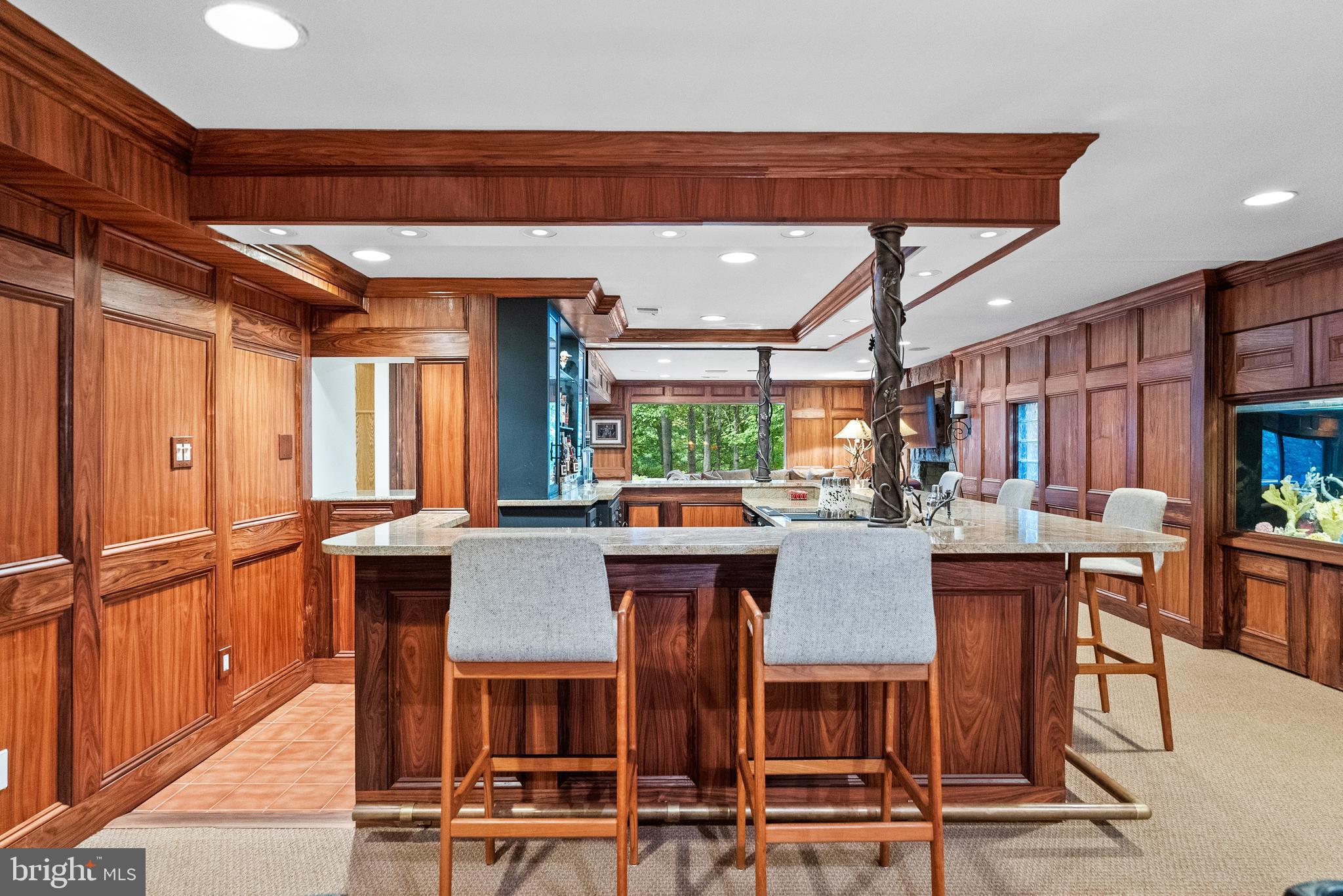 536 Springvale Road Great Falls, VA 22066 - Photo 103 of 139 a view of a dining room with furniture and window