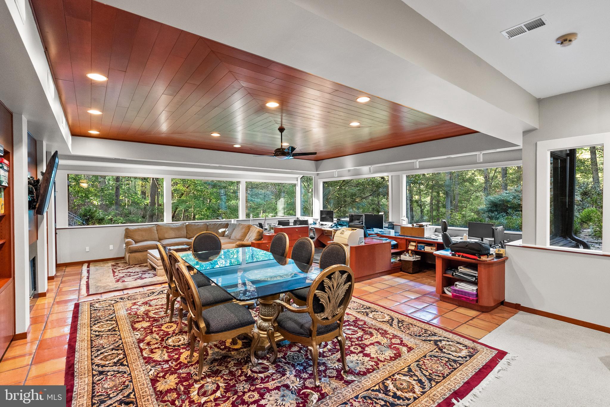 536 Springvale Road Great Falls, VA 22066 - Photo 79 of 139 a living room with furniture and a large window