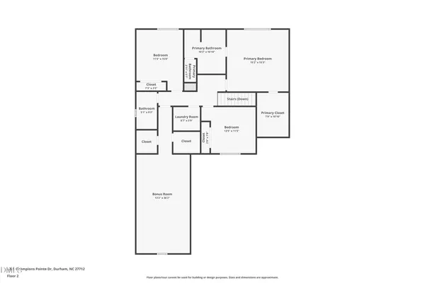 $525,000 | 1225 Champions Pointe Drive, Durham, NC 27712
