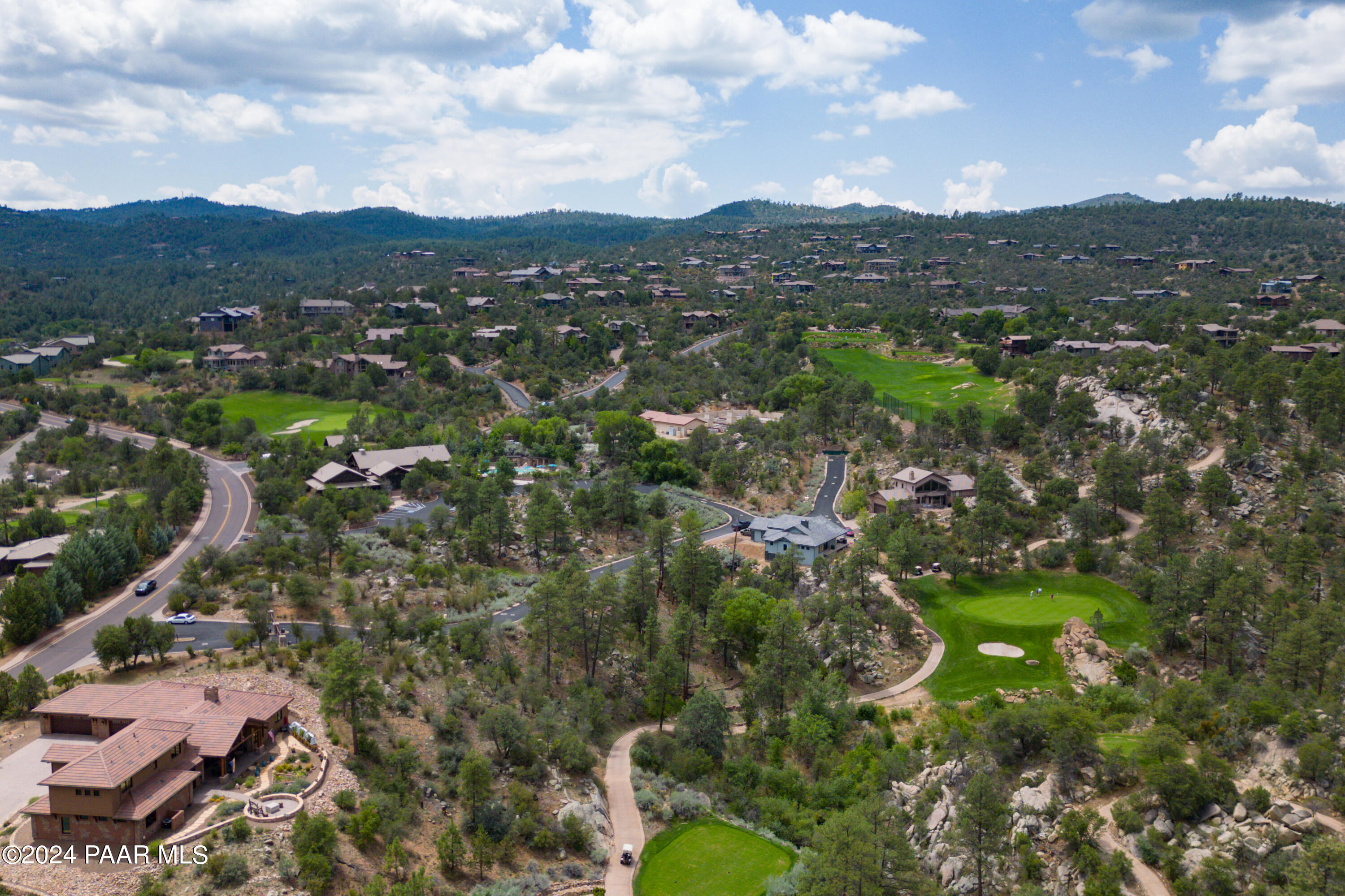 1920 Los Pinons Prescott, AZ 86303 - Photo 9 of 28 a view of a city with lush green forest