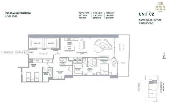 $14,995 | 700 Northeast 24th Street, Unit 3202, Miami, FL 33137