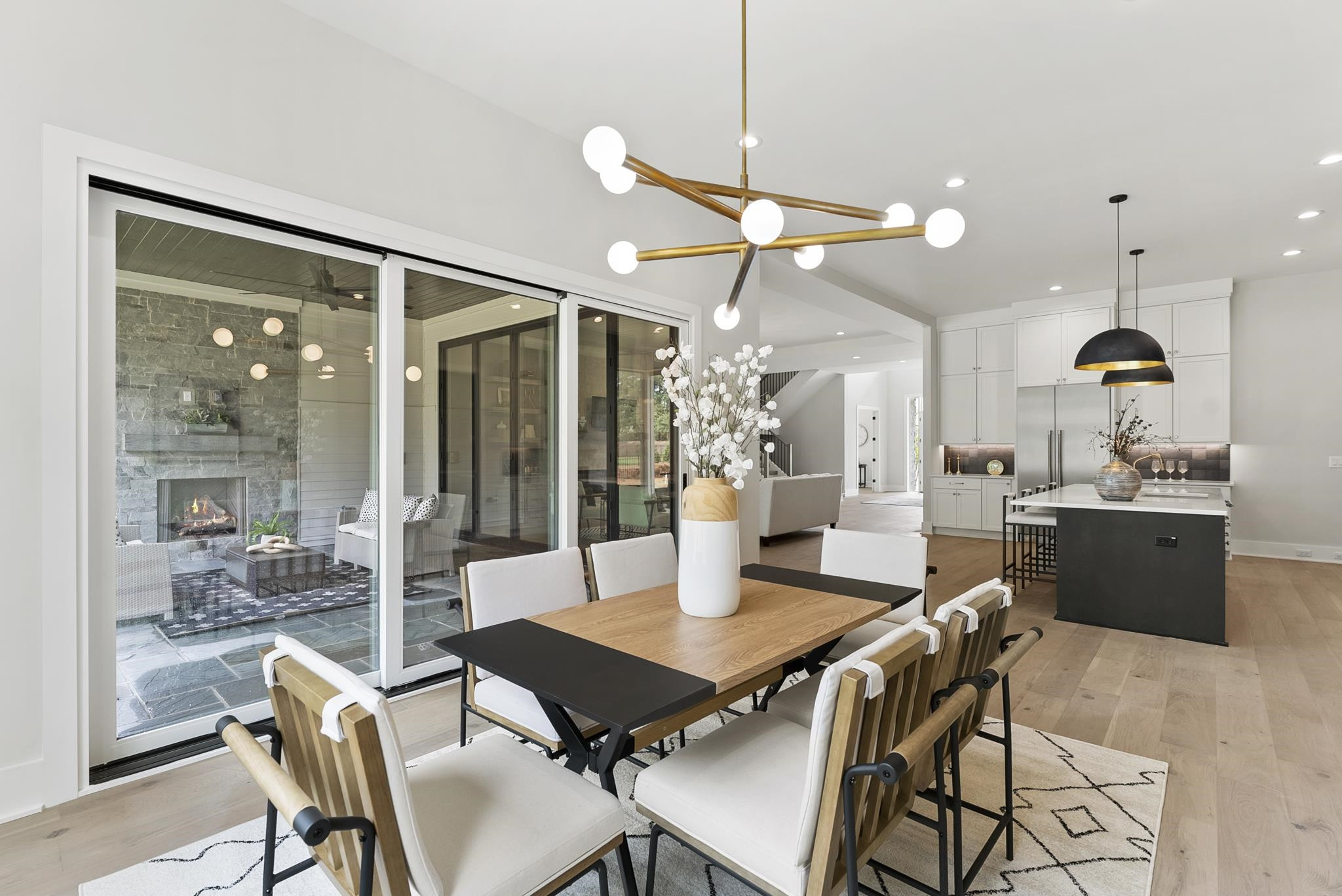1001 Enchanted Pine Lane Raleigh, NC 27614 - Photo 26 of 52 a view of a dining room and livingroom view