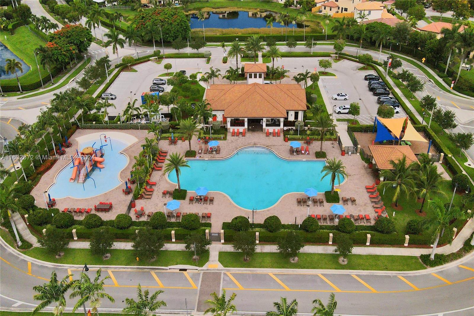 588 Southeast 35th Terrace Homestead, FL 33033 - Photo 37 of 37 an aerial view of residential houses with outdoor space and pool