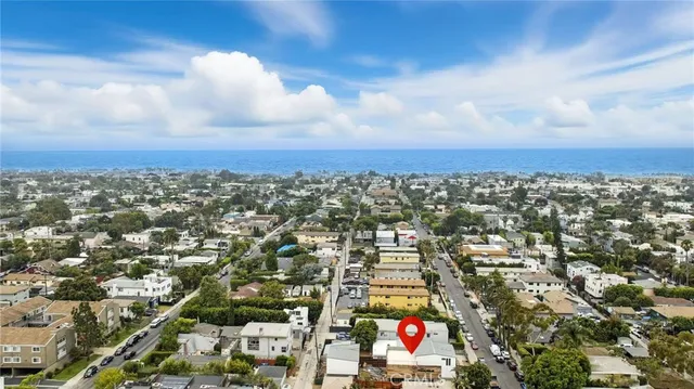 an aerial view of city