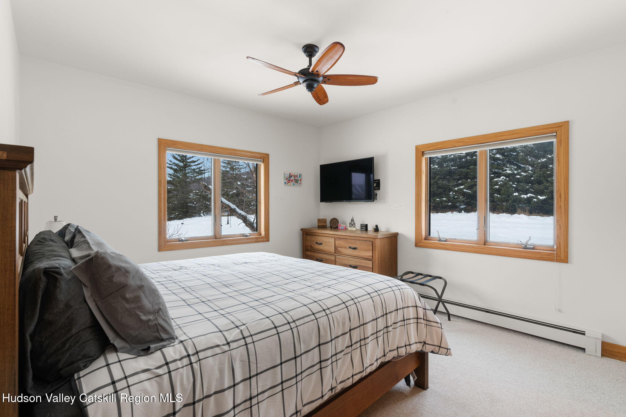 2 Biff Andrus Road Windham, NY 12496 - Photo 26 of 35 a bedroom with a bed and a window