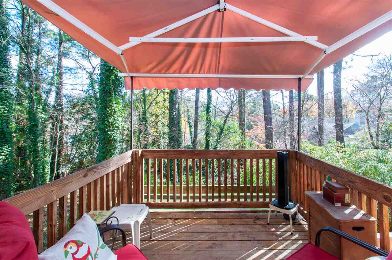 2712 Rue Sans Famille Raleigh, NC 27607 - Photo 17 of 28 Bedroom 2 Deck