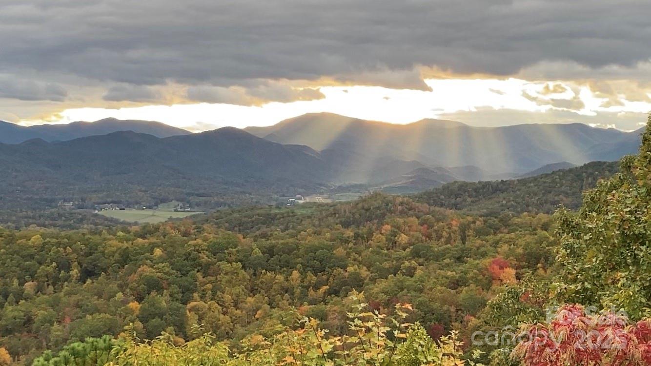 727 Chinquapin Mountain Road Franklin, NC 28734 - Photo 39 of 47 a view of mountain with sunset in background