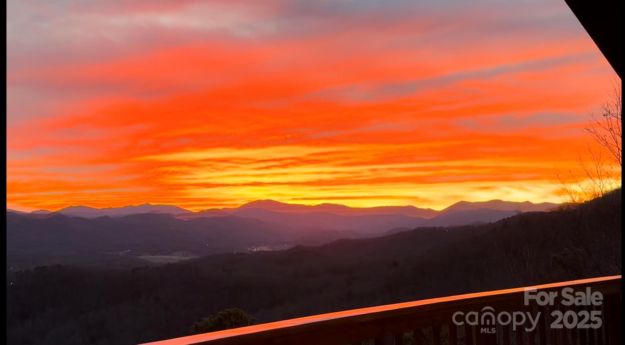 727 Chinquapin Mountain Road Franklin, NC 28734 - Photo 42 of 47 a view of an ocean from a balcony