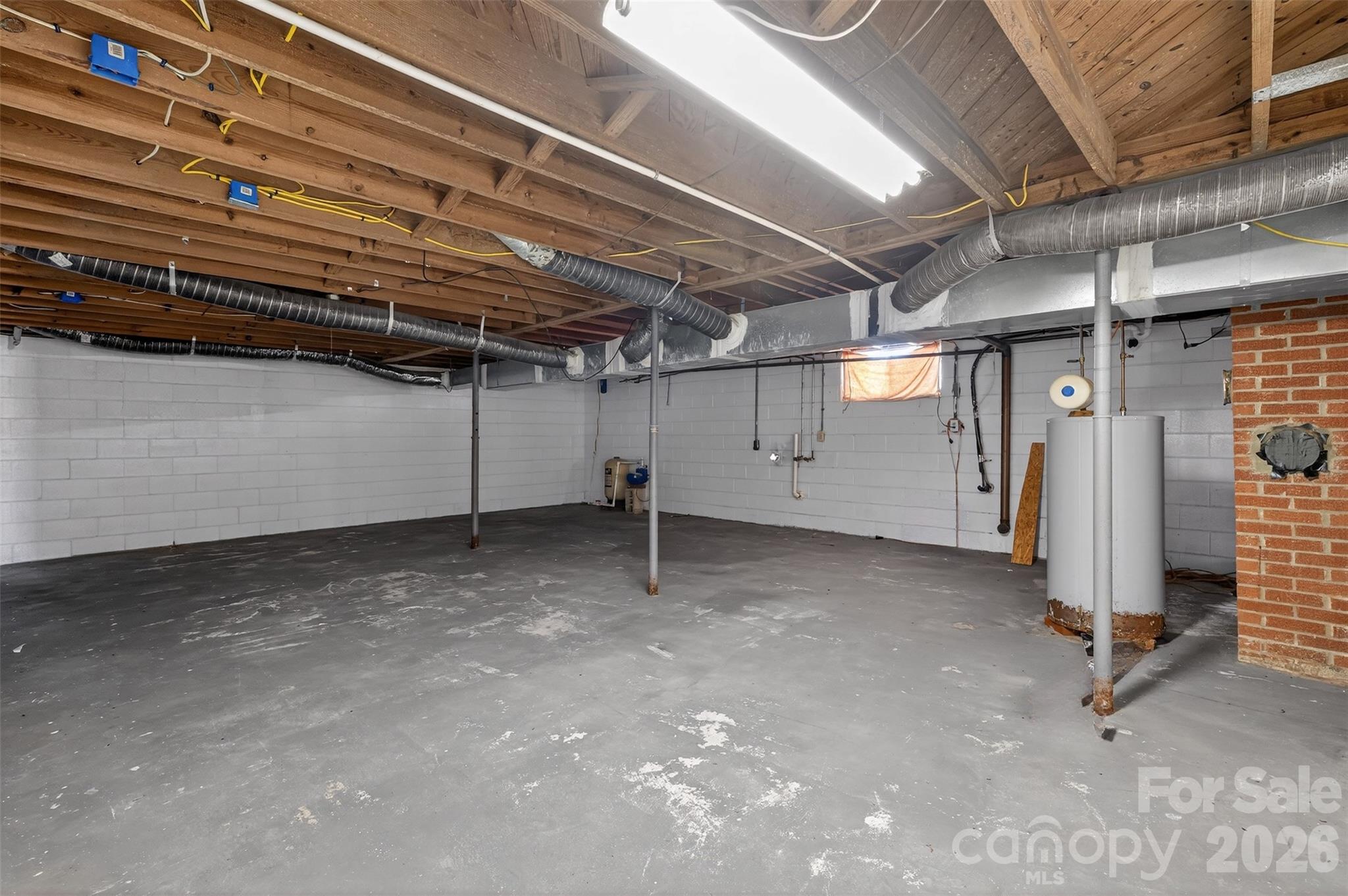 1708 Emmanuel Church Road Conover, NC 28613 - Photo 25 of 27 a view of a room with wooden walls