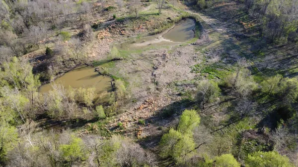a view of a yard with a yard