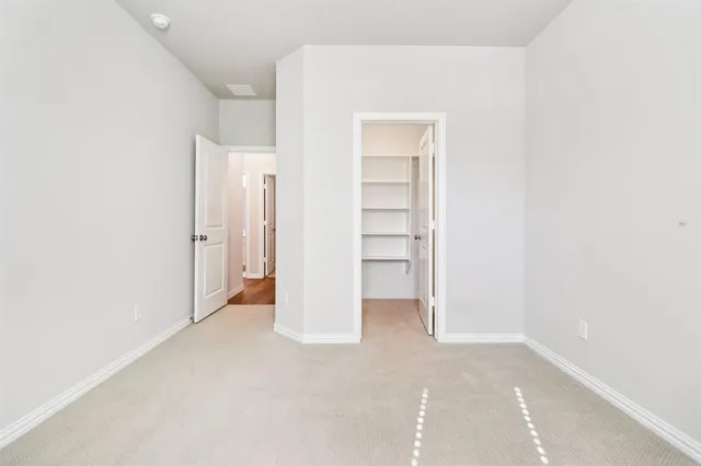 a view of empty room