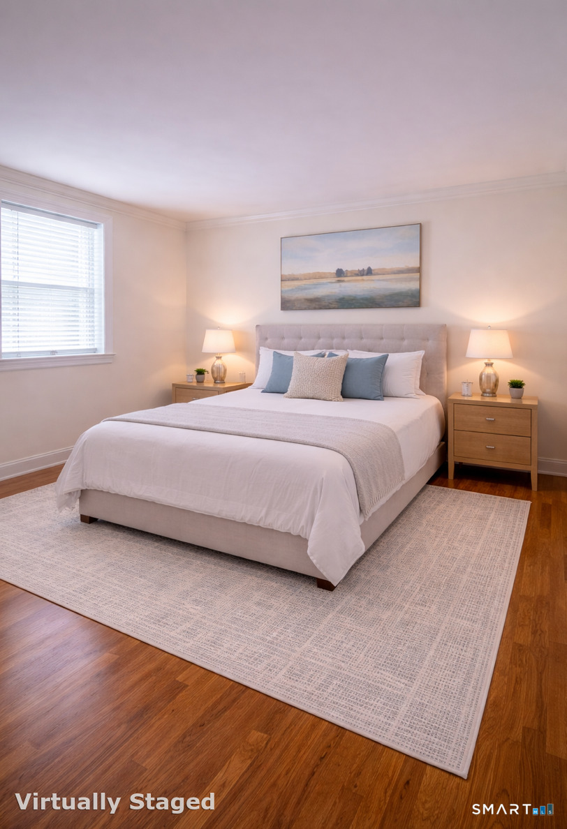 391 Reef Road, Unit 1A Fairfield, CT 06824 - Photo 11 of 24 a bedroom with a bed and window