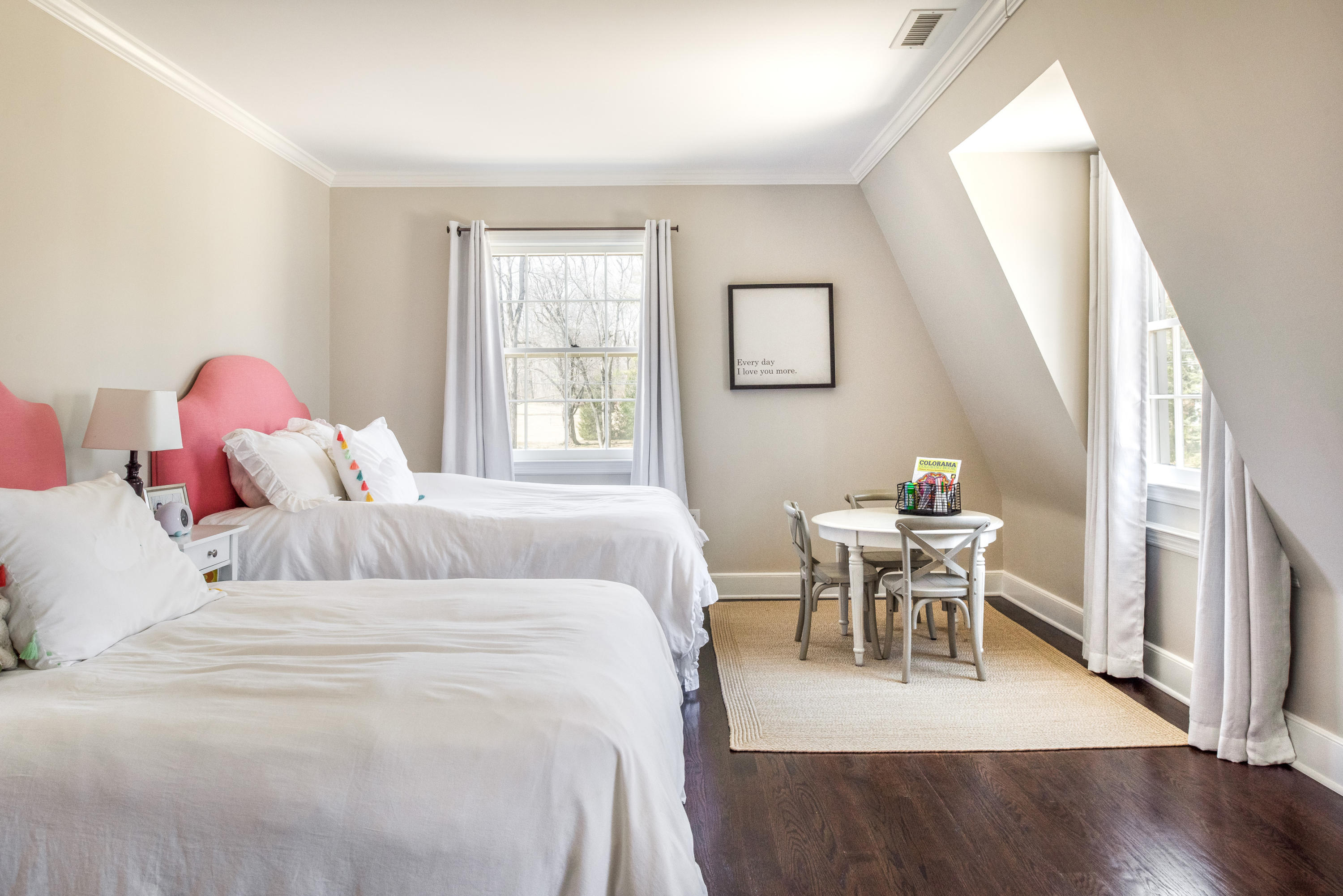 15 Indian Spring Trail Darien, CT 06820 - Photo 27 of 37 a bed room with a bed and a chair