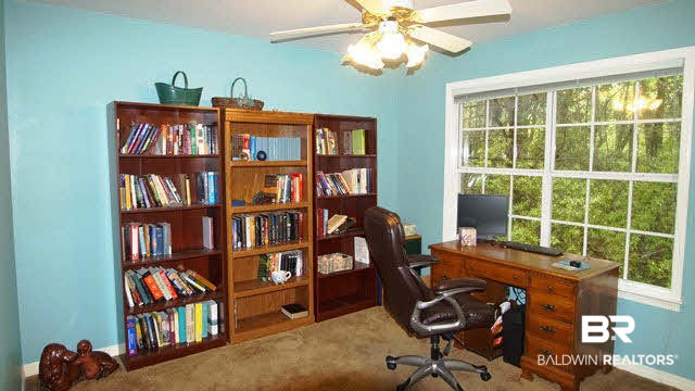 519 West Bay Bluff Daphne, AL 36526 - Photo 21 of 25 3rd Bedroom Overlooking Wooded Backyard