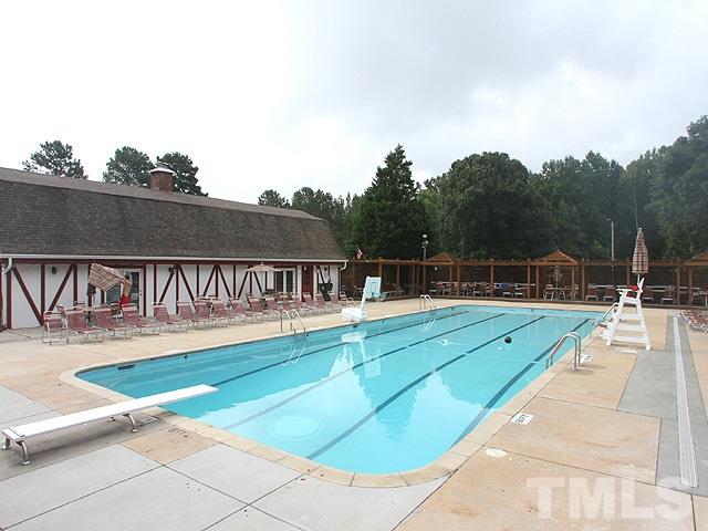 11716 Appaloosa Run East Raleigh, NC 27613 - Photo 30 of 30 Black Horse Run Clubhouse is a wonderful spot for events. Clubhouse opens to community pool and is adjacent to picnic tables and playground.