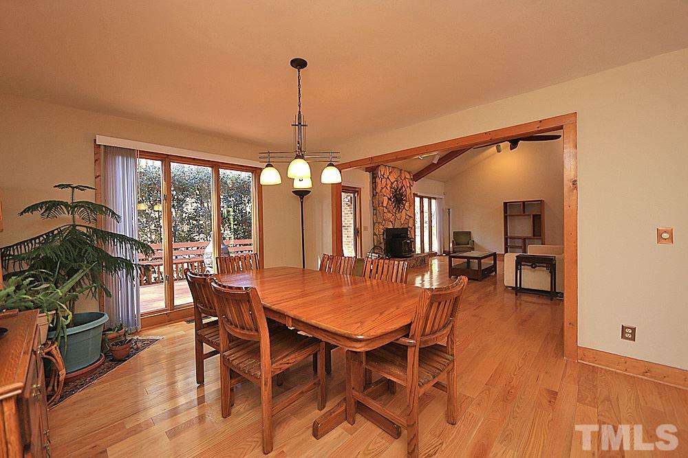 11716 Appaloosa Run East Raleigh, NC 27613 - Photo 6 of 30 Dining room has views of wooded backyard.