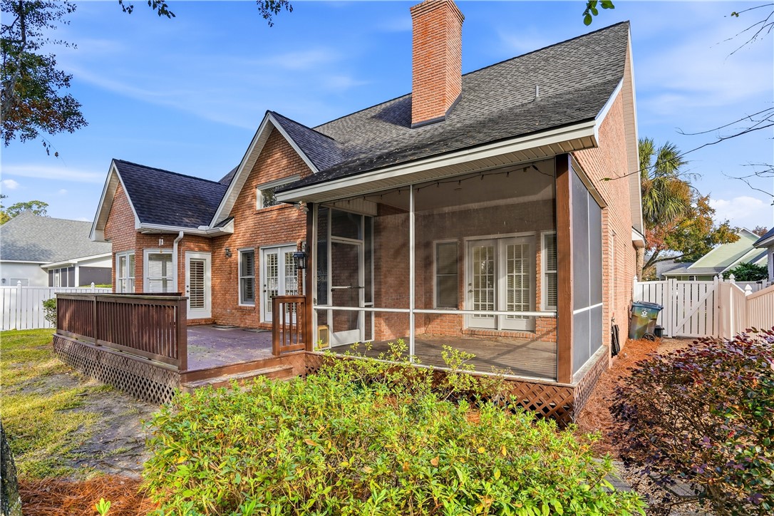 171 West Commons Drive St. Simons Island, GA 31522 - Photo 36 of 39 Rear of the home