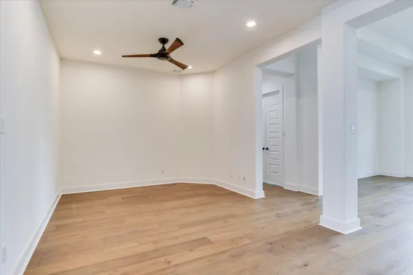 a close view of closet