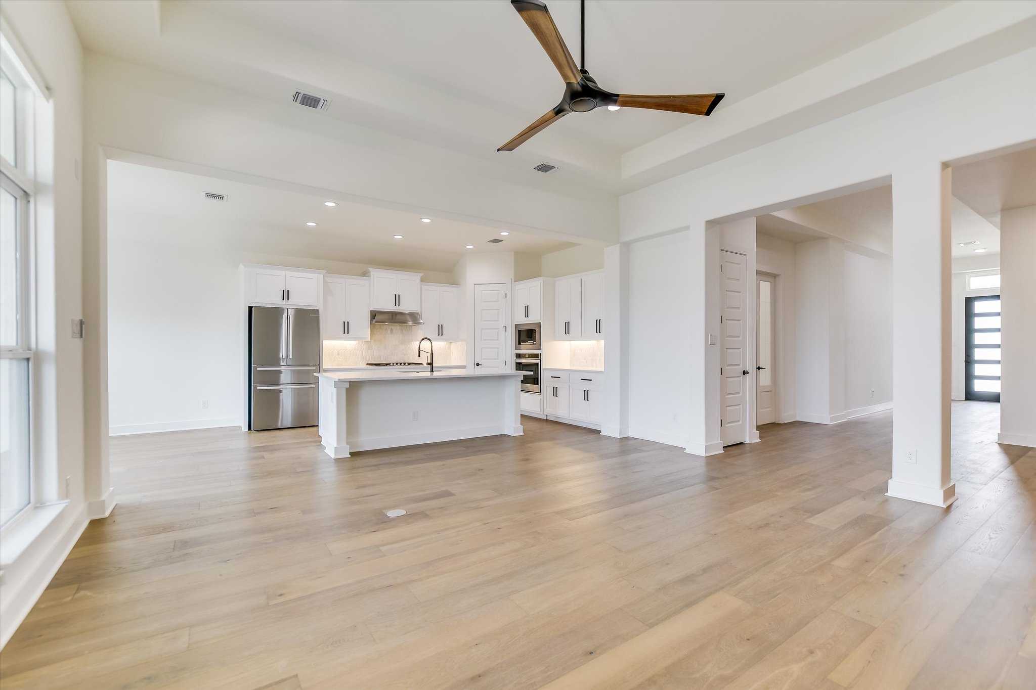 4300 Allenbrook Drive Pflugerville, TX 78660 - Photo 15 of 40 a view of kitchen with wooden floor