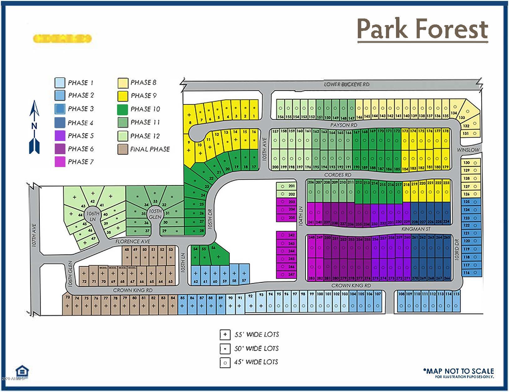 10350 West Payson Road Tolleson, AZ 85353 - Photo 4 of 22 Park Forest Community Map (5)