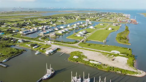 a view of an ocean with beach