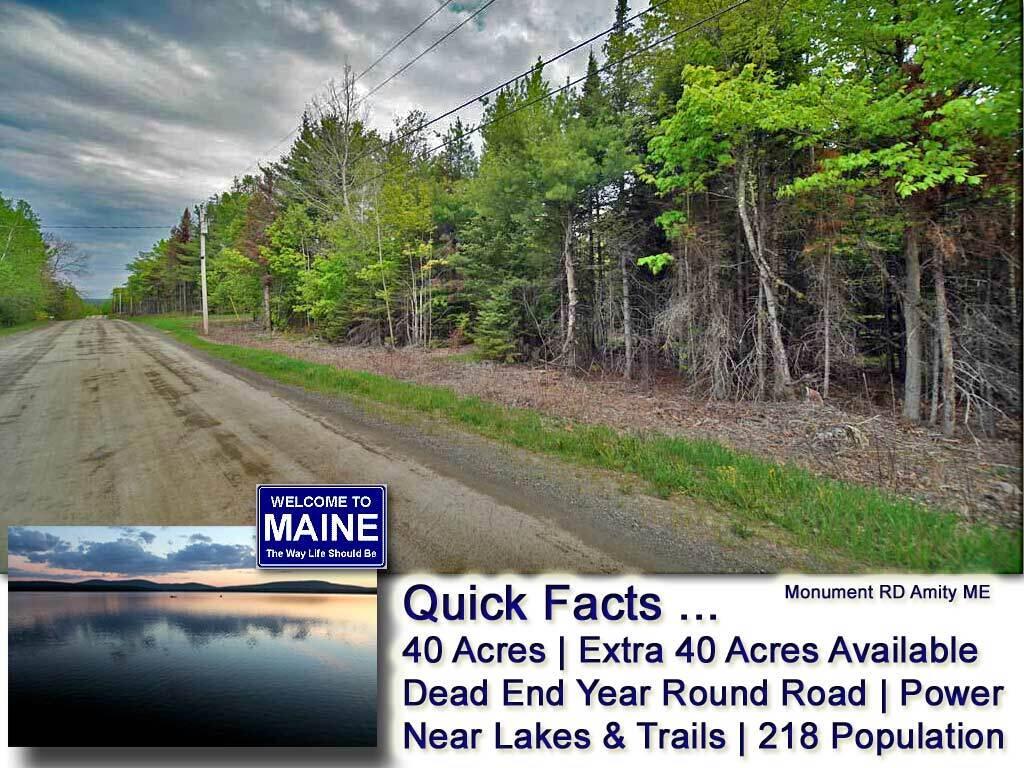 Lot 18 Monument Road Amity, ME 04471 - Photo 1 of 29 land-amity-me-lot-18-b-new