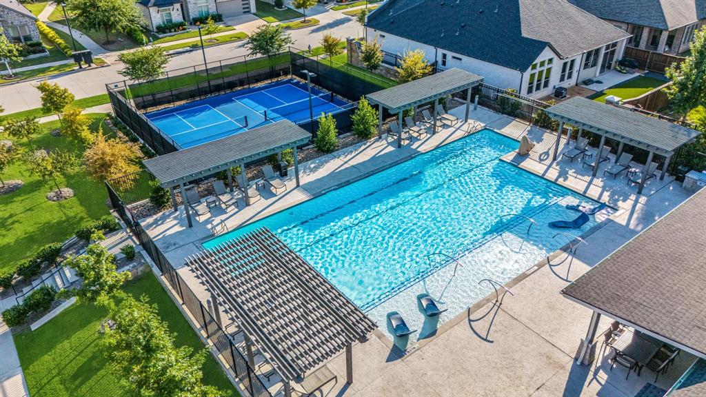 1302 Shorefront Drive Allen, TX 75013 - Photo 33 of 40 aerial view of a house with a yard