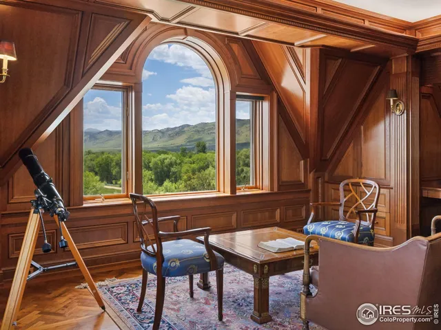 a room with furniture and a window