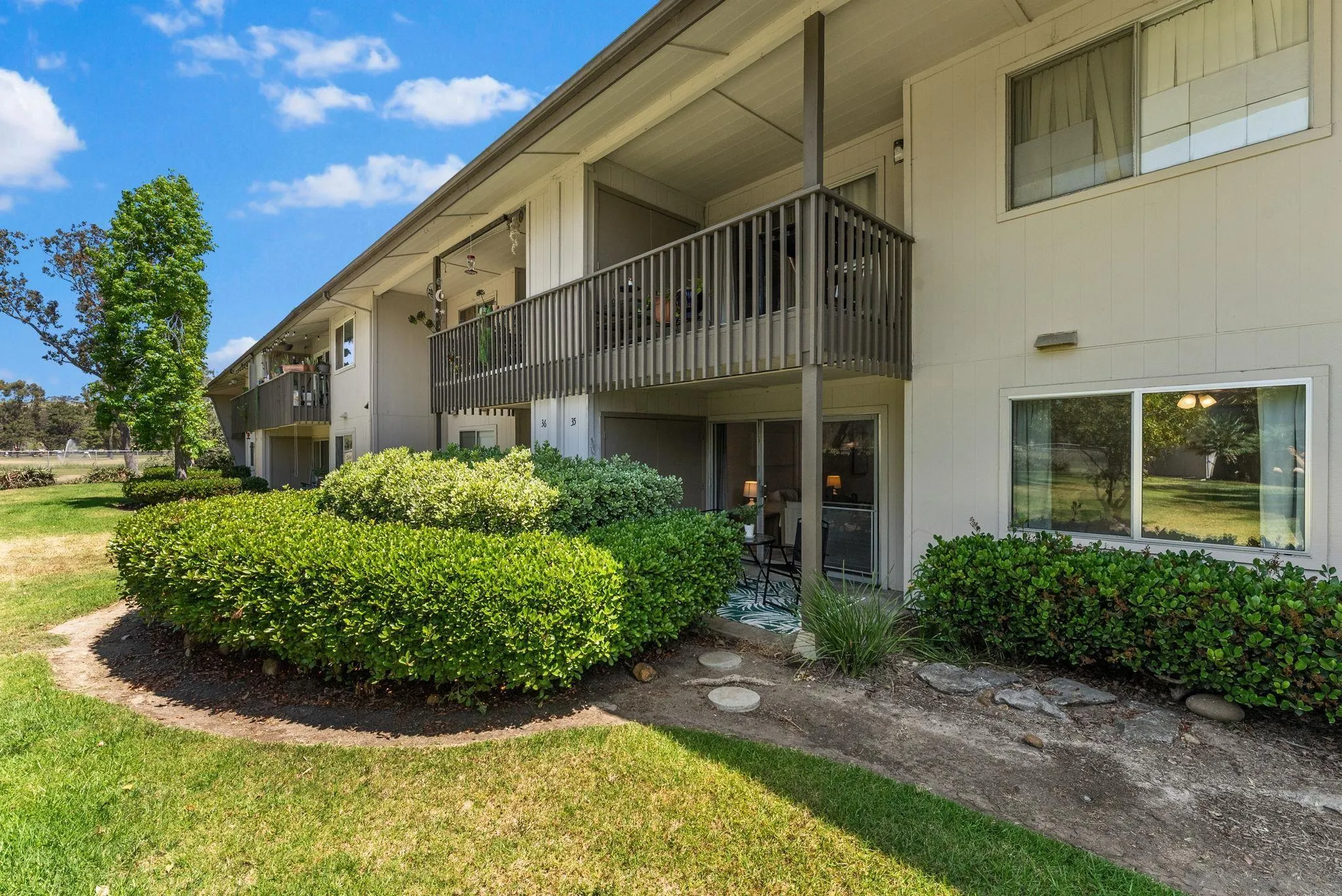 4201 Bonita Road, Unit 135 Bonita, CA 91902 - Photo 14 of 23 Privacy at your patio provided by complex greenery and bushes