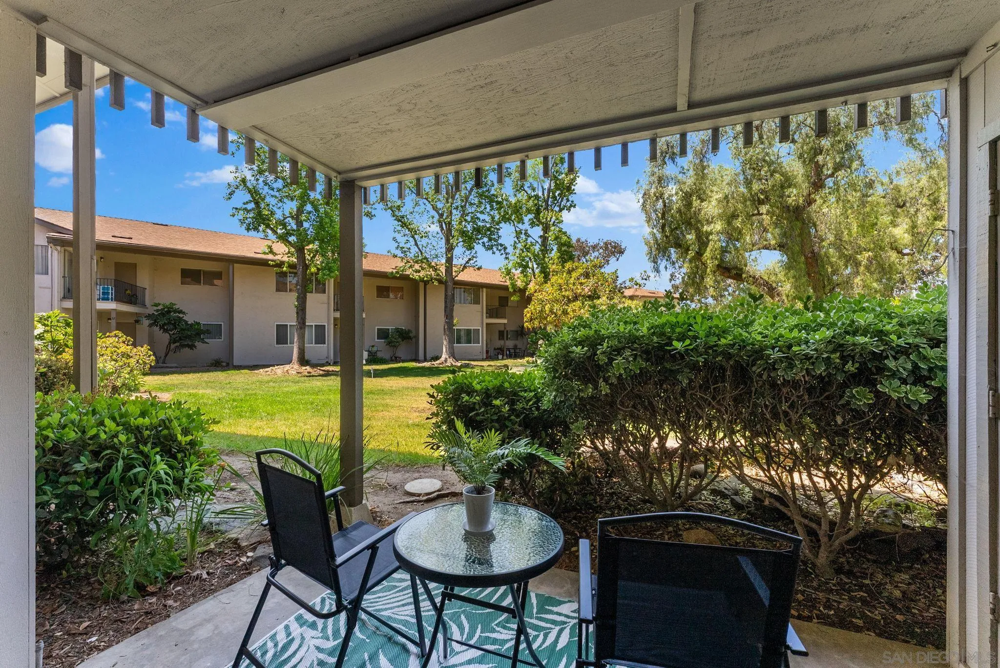 4201 Bonita Road, Unit 135 Bonita, CA 91902 - Photo 15 of 23 Peaceful views from the patio