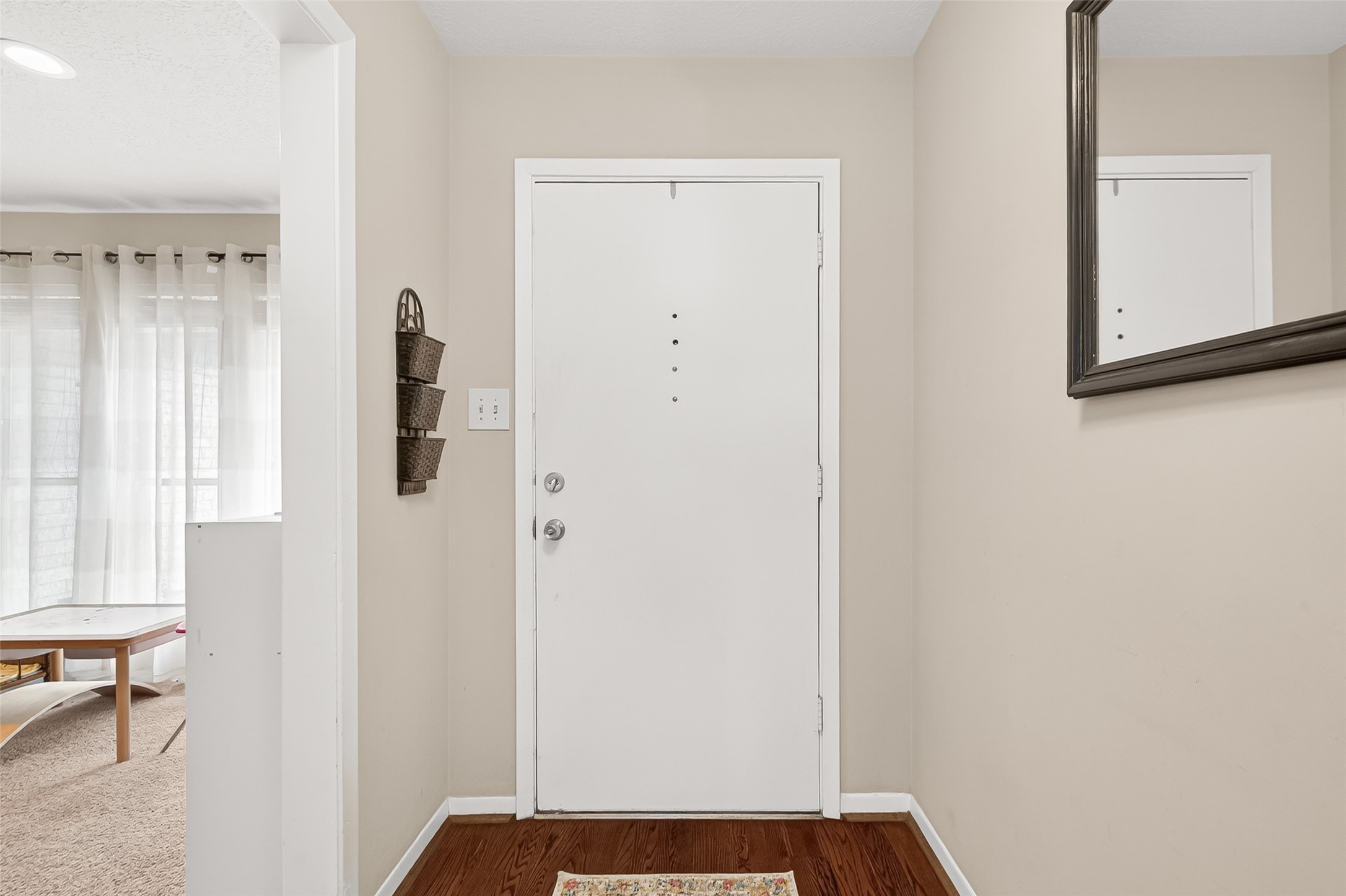 17611 Sorrell Ridge Drive Spring, TX 77388 - Photo 8 of 50 a view of front door with wooden floor