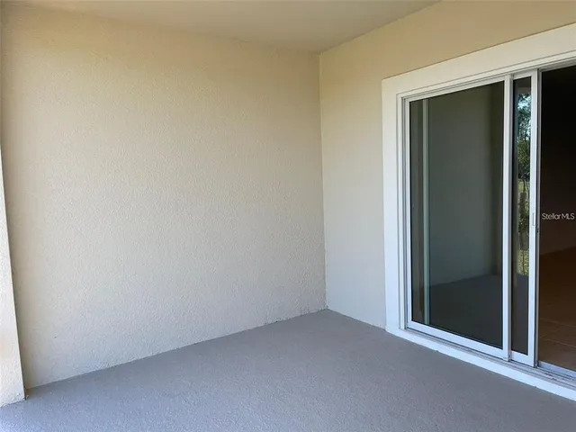 a view of a lake from a yard