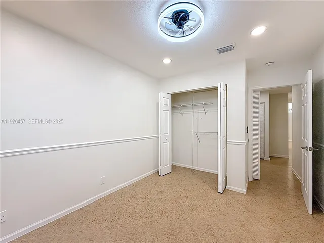 a view of a hallway with a hallway