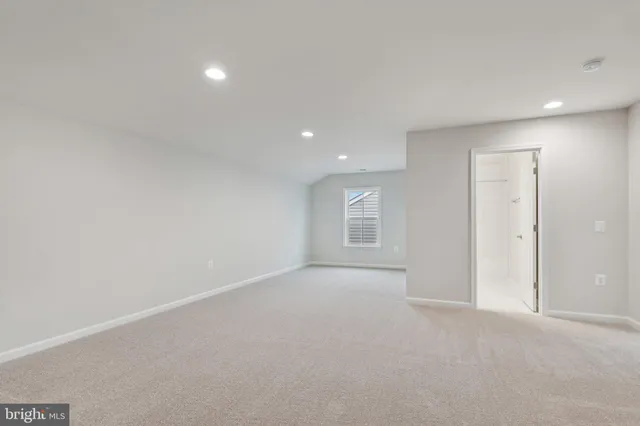 a view of empty room