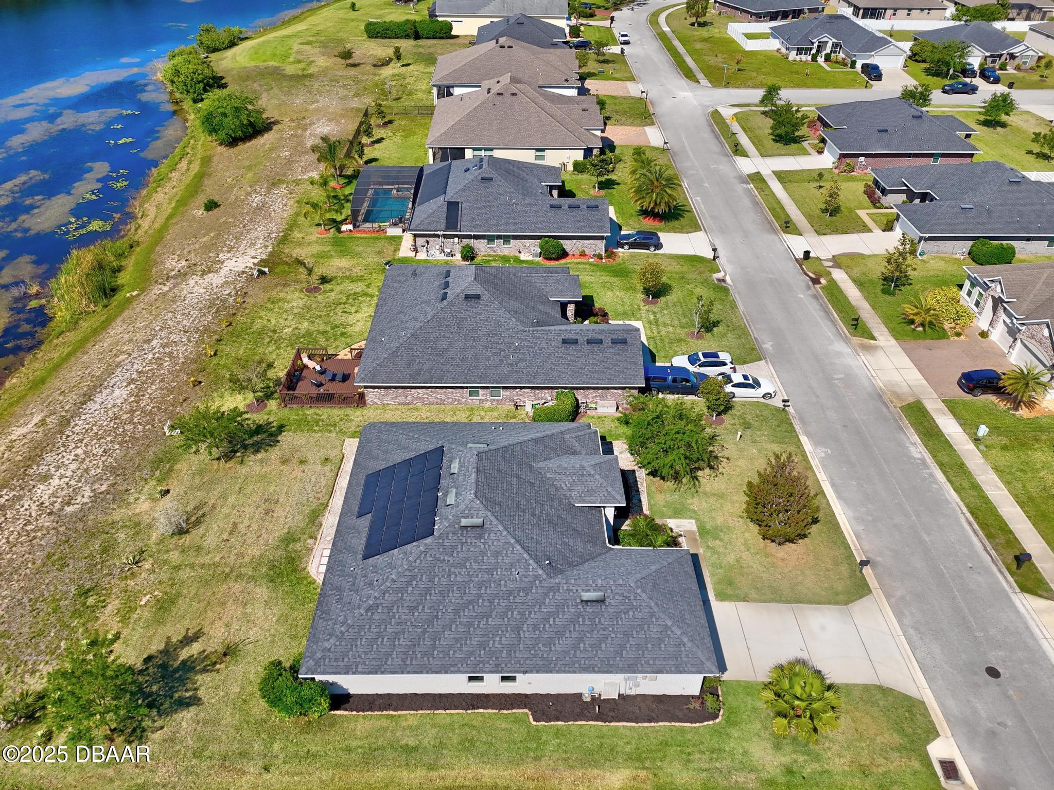 66 Eagle Lake Drive Flagler Beach, FL 32136 - Photo 67 of 77 an aerial view of a house