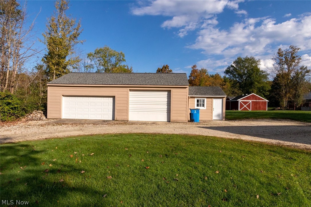 16192 Mayfield Road Huntsburg, OH 44046 - Photo 4 of 33 3 Car Garage with attached workshop