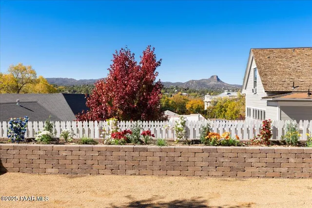a view of a terrace with chairs