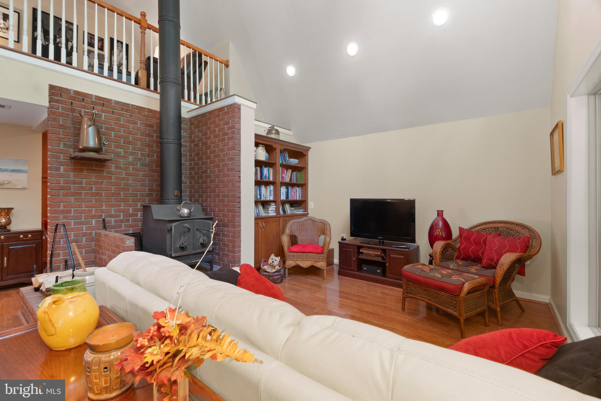 2316 Carrollton Road Westminster, MD 21157 - Photo 28 of 46 A-Frame Living Rm showing loft area on 2nd level