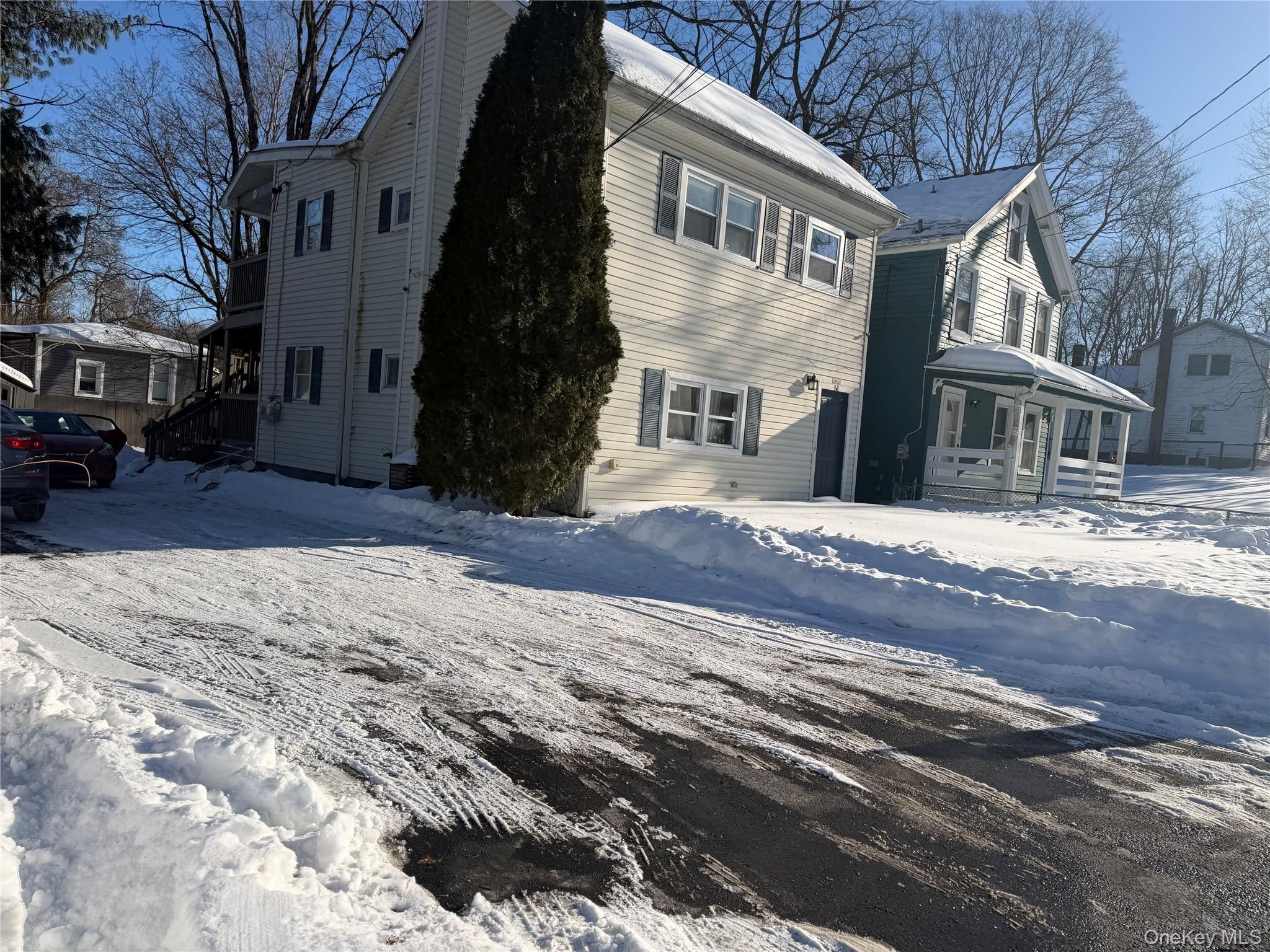 51 Fallkill Avenue, Unit 1 Poughkeepsie, NY 12601 - Photo 2 of 3 Large driveway fits 2 cars for apartment