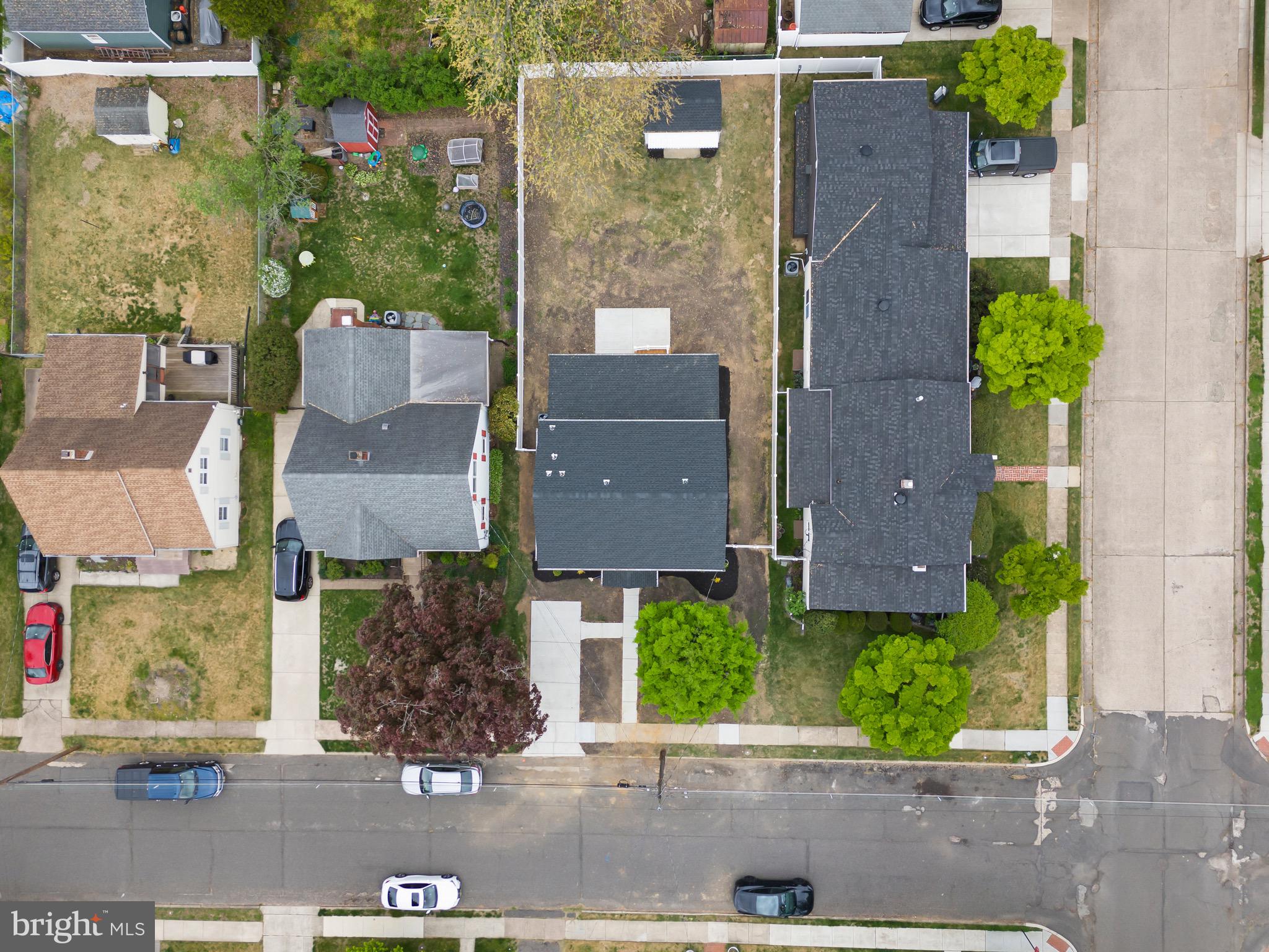 1505 Chestnut Avenue Haddon Heights, NJ 08035 - Photo 35 of 38 an aerial view of a house with a garden