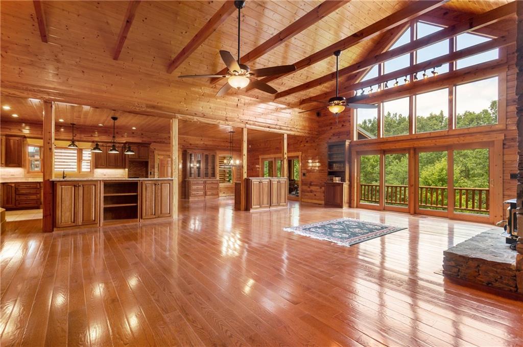 729 Huckleberry Way Jasper, GA 30143 - Photo 27 of 74 a view of a hall with wooden floor